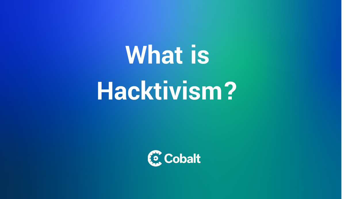 What is Hacktivism?